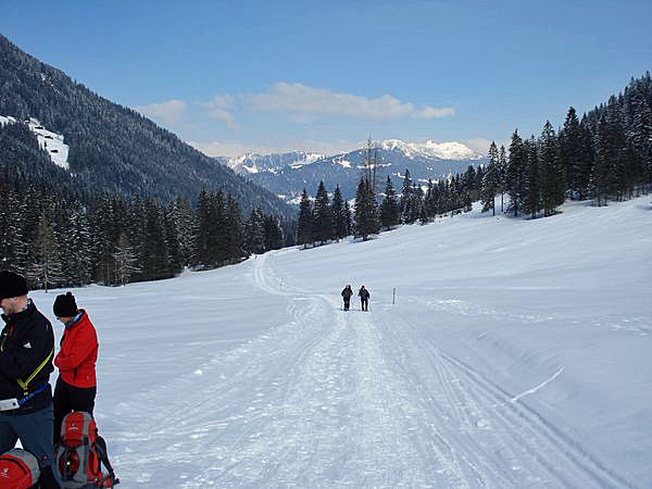 Auf dem Weg zur Lindauer Hütte
