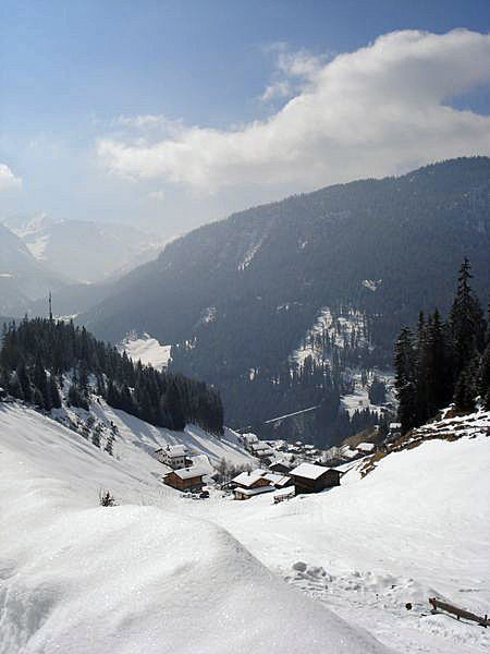 Blick zum Langwieser Vidadukt