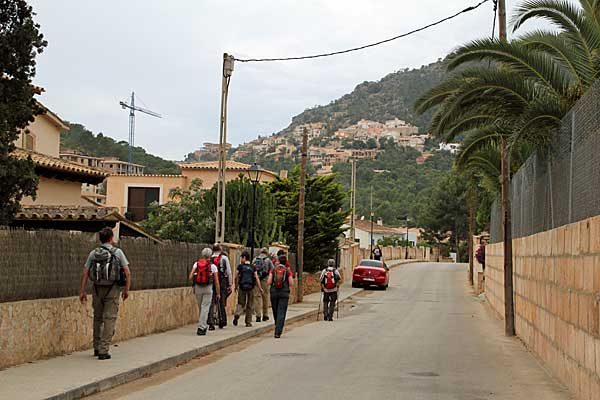 Auf der Carrer de Cala dEgos