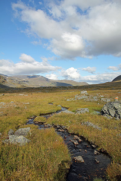 Ein Bach im Alisvággi