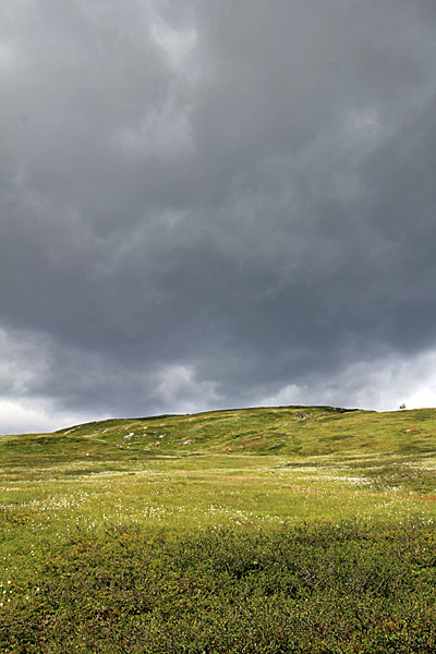 Dunkle Wolken ziehen auf