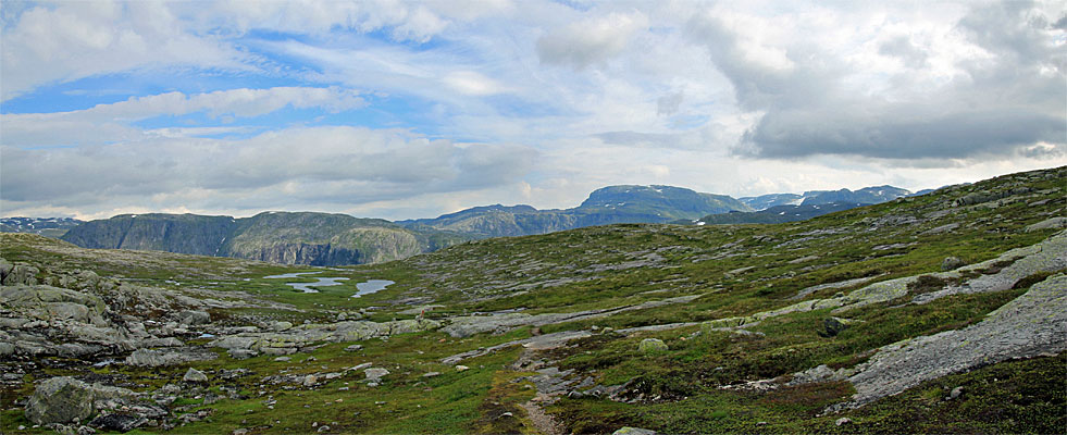 Kleine Seen des Helvtaråna