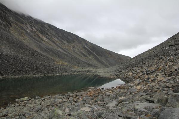 Am mittleren See der Veslgluptjønnen
