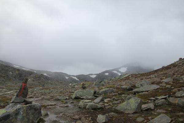 Aufstieg ins Semeldalsmunnen