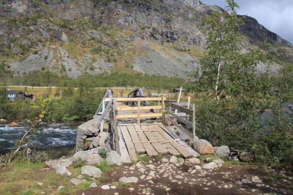 Brücke über die Storåe