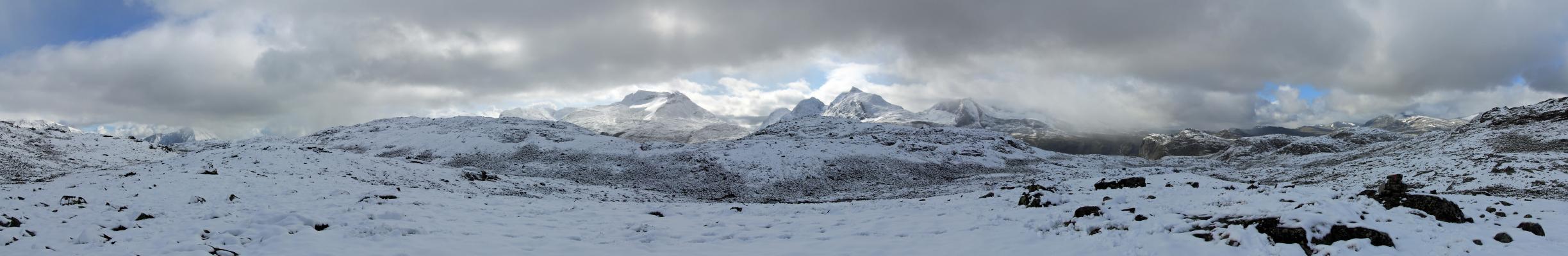 Auf der Memurutunga-Ebene oberhalb Gjendebu
