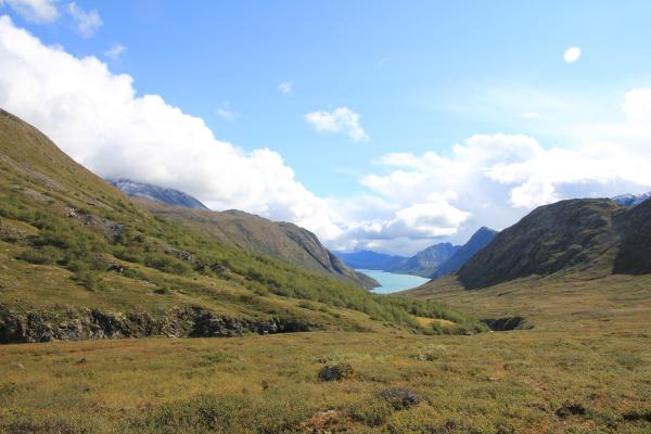 Blick zum Gjende-See