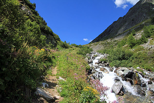Aufstieg ins Val Sagliains
