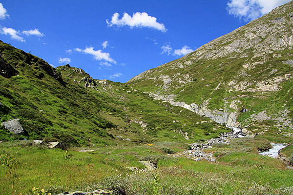 Geländestufe im Val Sagliains