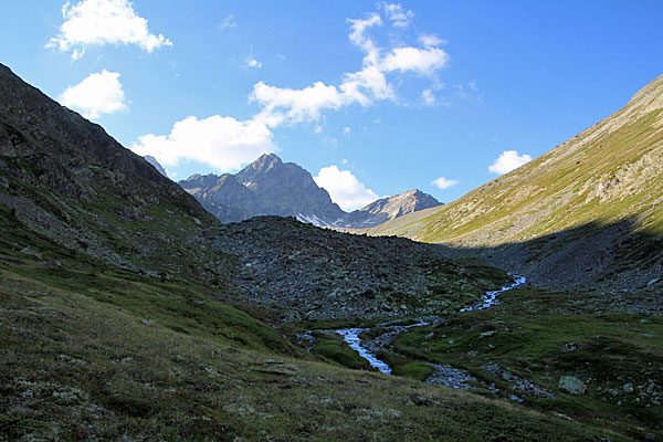 Blick durch das obere Val Sagliains