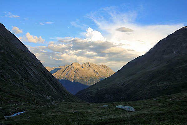 Abendstimmung im Val Sagliains