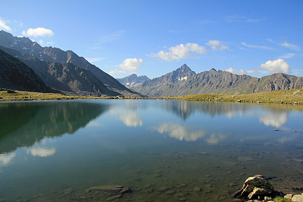 Blick zum Flüela Schwarzhorn