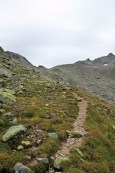 Aufstieg zum Pass Fuorcla Radönt
