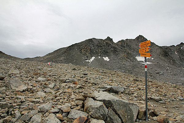 Abzweigung Schwarzhorn