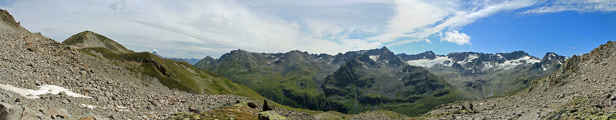Panorama über das Val Grialetsch