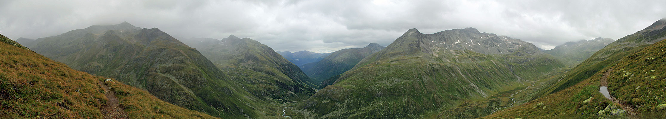 Panorama über das Val Funtauna