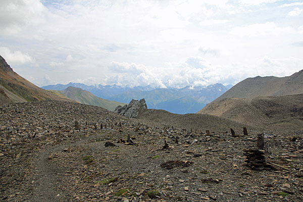 Kunstvolle Steinmännchen