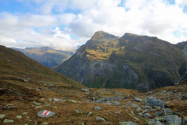 Abstieg vom Pass Strec de Vignun