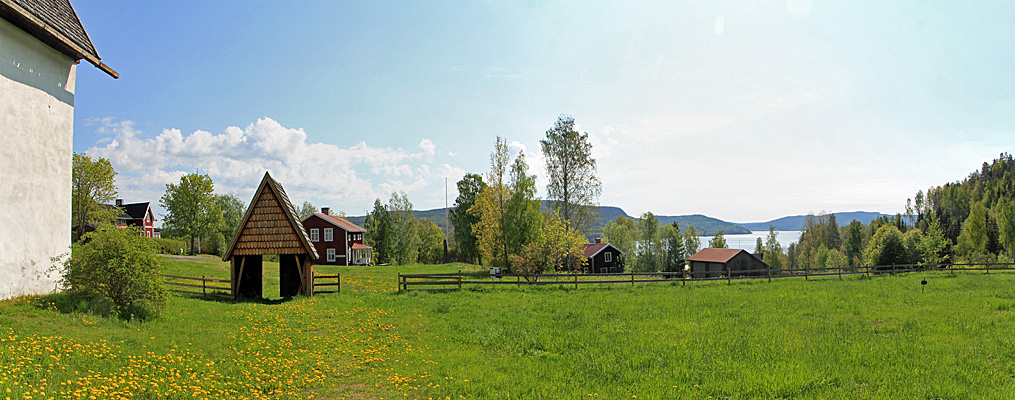 An der Vibyggerå gamla kyrka
