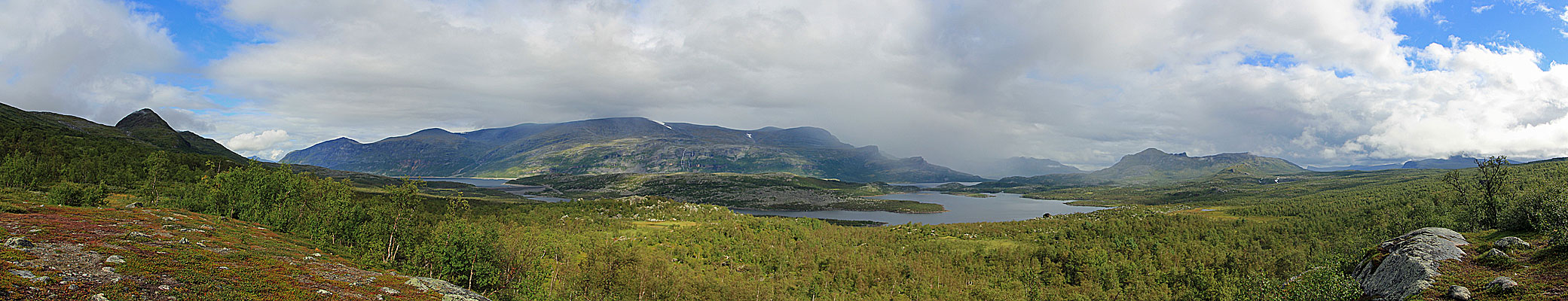 Nieras, Jiertájávrre und Alep Gierkav