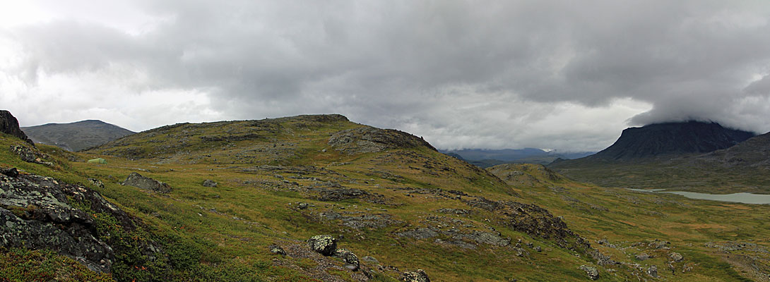 Zeltplatz am Vuojnesvárásj