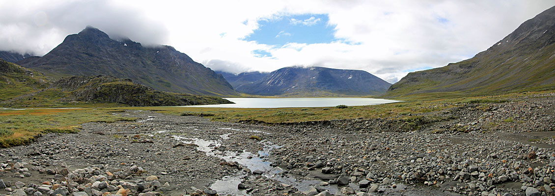 Geröllbett vom Sarvajiegŋa