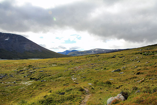 Westlich des Bierikjávrre