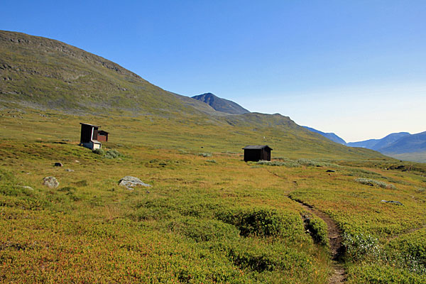 Mikkanstugan mit Trockentoilette