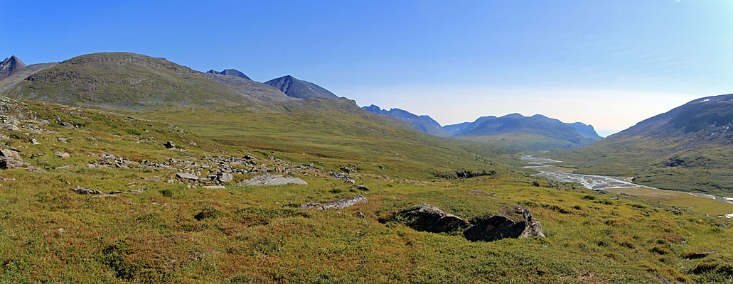 Blick durch das obere Rapadalen