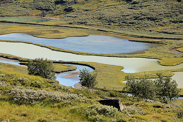 Delta des Guohperjåhkå
