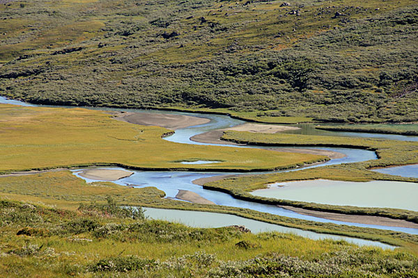 Delta des Guohperjåhkå