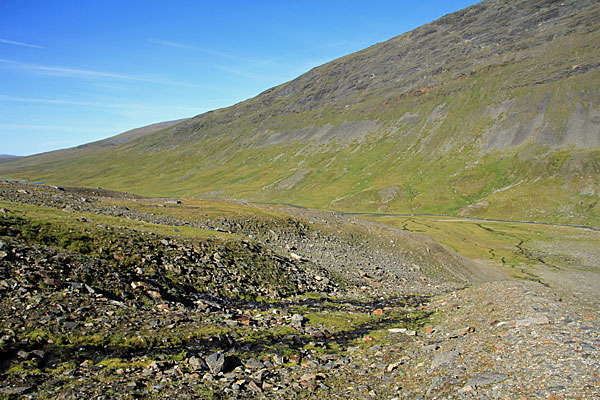 Aufstieg ins Násasvágge