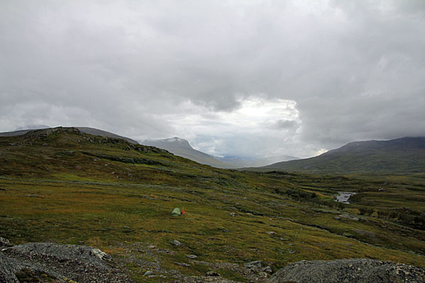 Zeltplatz am Viejejåhkå