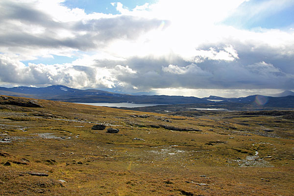 Blick zum Råvejávrre