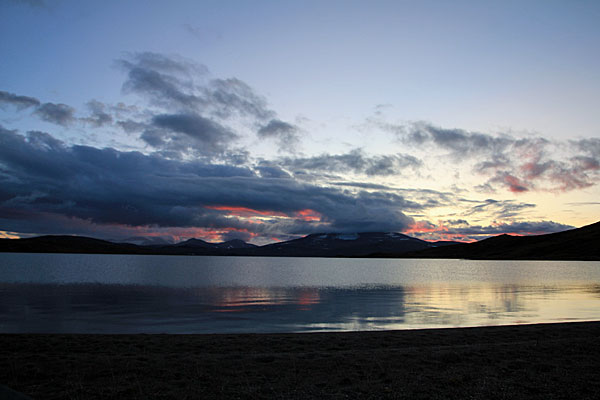 Abendstimmung am Råvejávrre