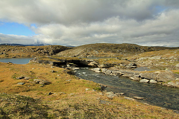 Naturbrücke am Råvejávrre