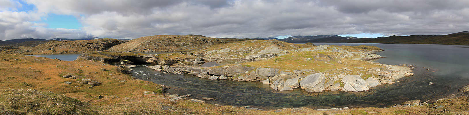 Naturbrücke am Råvejávrre