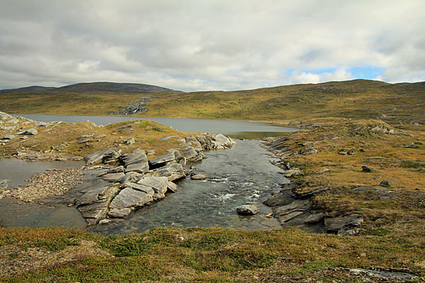 Naturbrücke am Råvejávrre