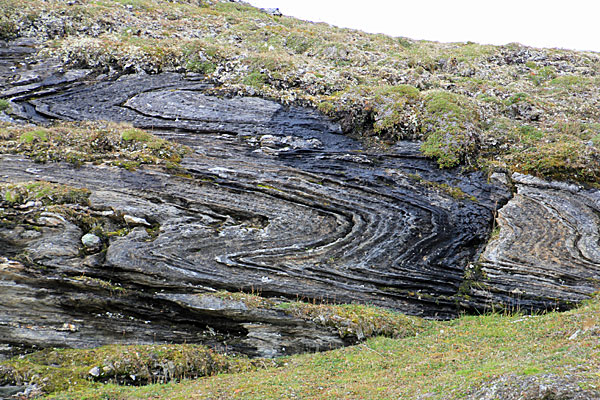 Felsen am Råvejávrre