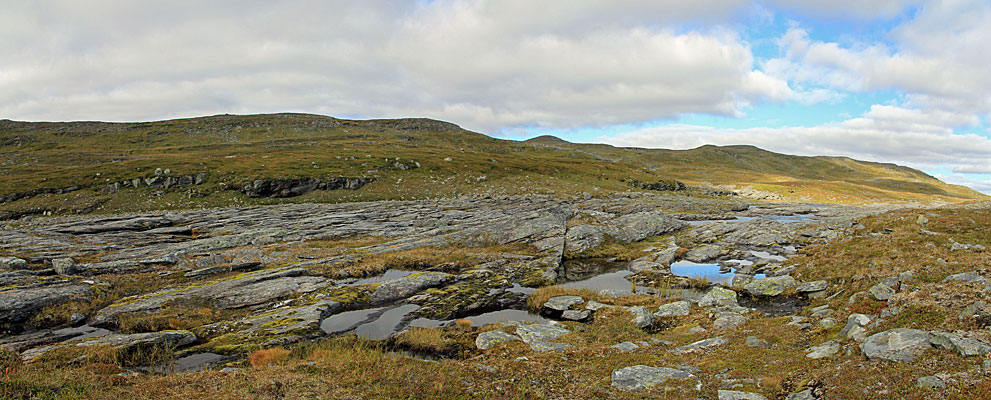 Felsen am Gállojåhkå