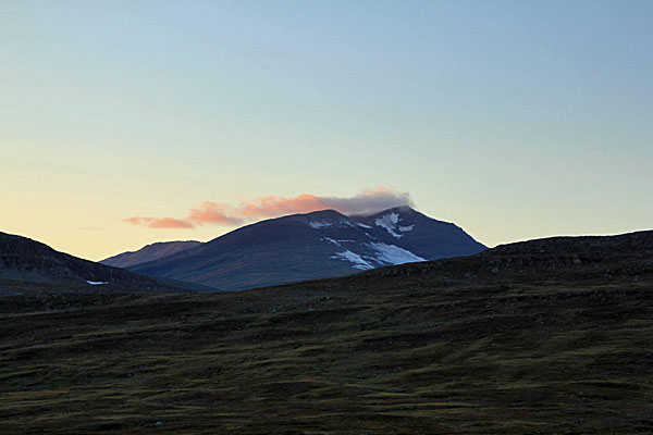 Abendstimmung am Jiegŋáffo