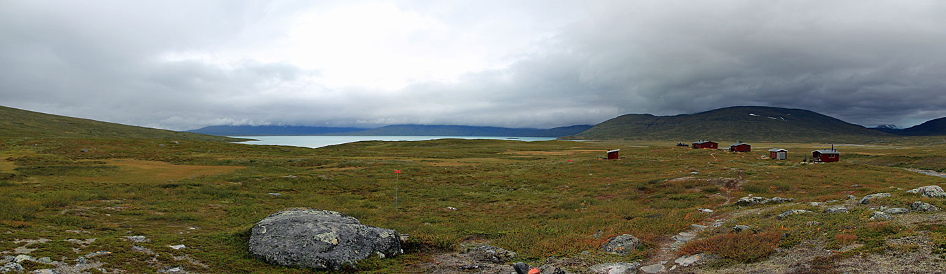 STF Pieskehaure Fjällstuga am Bieskehávrre