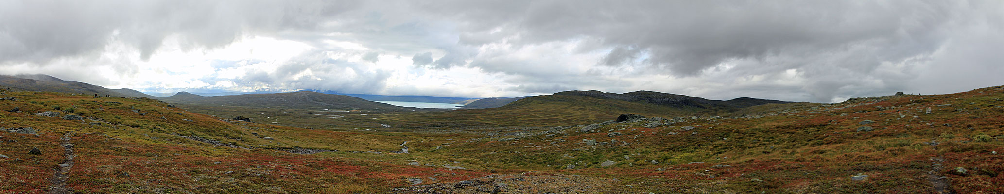 Dälbut und Stuor Varvvek mit Bieskehávrre