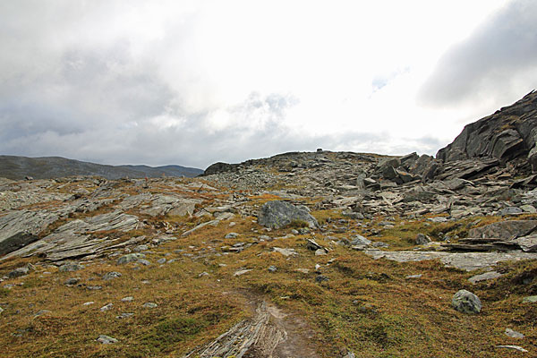 Am Ostufer des Vistekjávrre