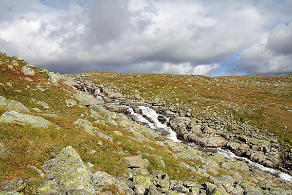 Abstieg zur Vájmokstugan