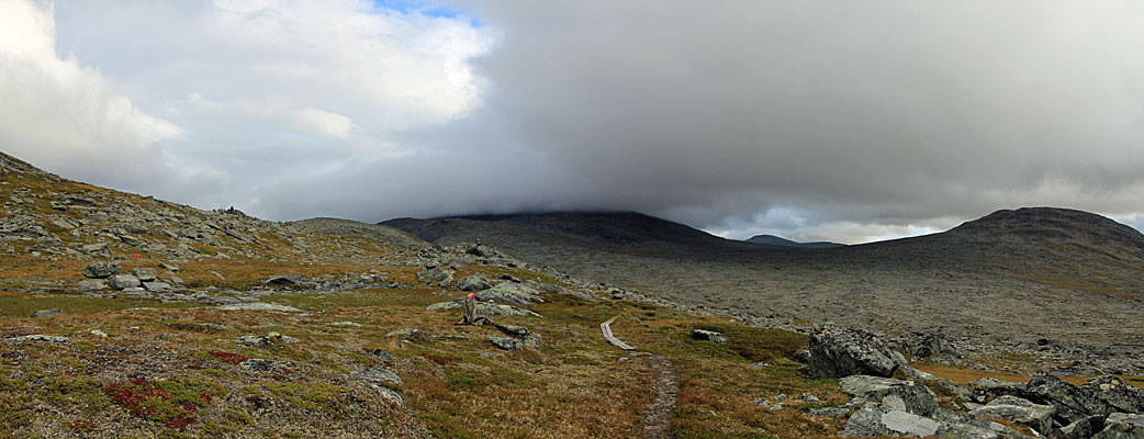 Aufstieg ins Gurávágge