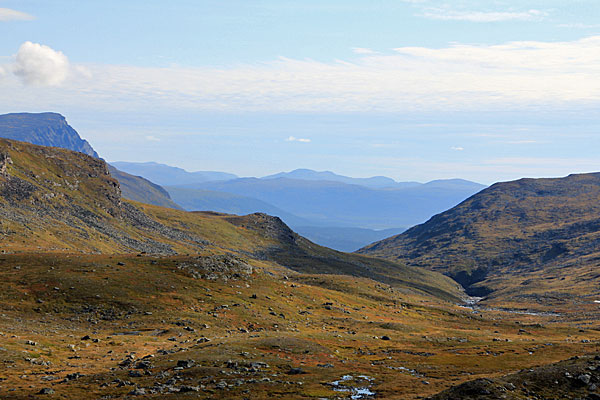 Schlucht des Áhkalmjåhkå
