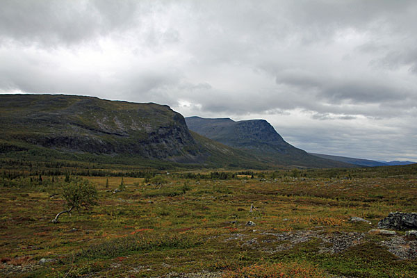 Blick zum Njunjesvárre