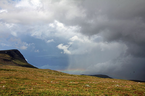 Regenbogen am Likkafjellet