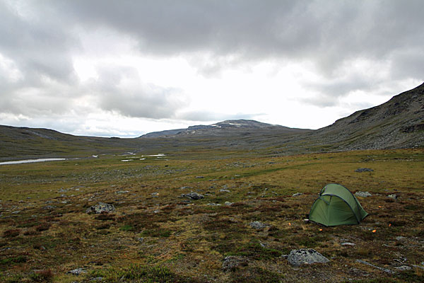 Zeltplatz unterhalb Jierdni